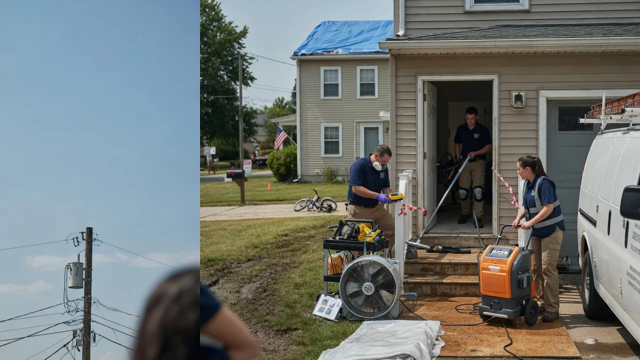 Water Damage Repair in Anamoose, ND near me